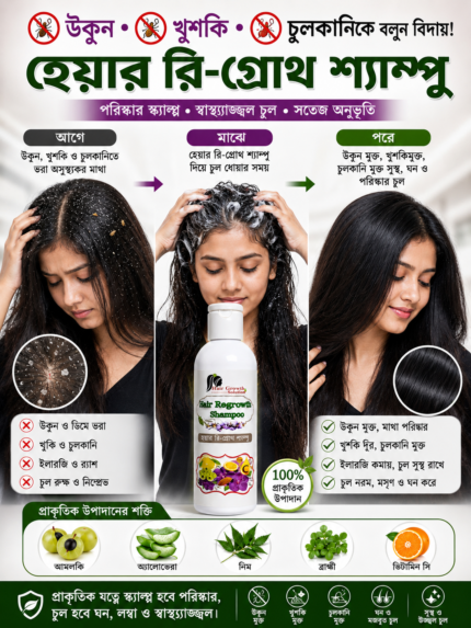 হেয়ার রি-গ্রোথ অর্গানিক শেম্পু